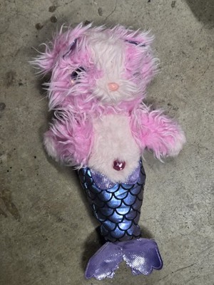 Little Live Scruff a Luvs Pink Mermaid Cat Plush Toy Moose