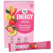 V8 Energy Strawberry Lemonade Energy Drink Po...
