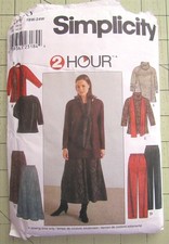 Simplicity 8805, Factory Folded 2 Hour Top & ...