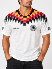 adidas Germany 1994 Home Jersey Reissue White DFB Soccer Shirt Men M NWT
