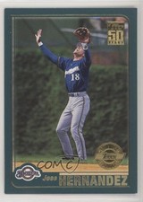 2001 Topps Home Team Advantage Jose Hernandez #631 00ah