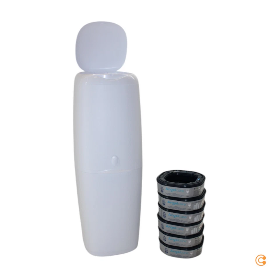 Angelcare Windeleimer Starter Set Classic XL Wickelpflege Nachfüllkassetten107