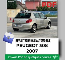 Revue technique Peugeot 308