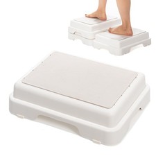Shower Bath Step Stackable Bathtub Non Slip Safety Step Stool, Indoor/Outdoor...
