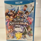 Super Smash Bros. for Wii U (Nintendo, 2014) - Complete w/ Manual - Tested
