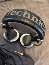 Technics RP-DJ1200 with Carrying Pouch Tested Working DJ Monitoring Headphones