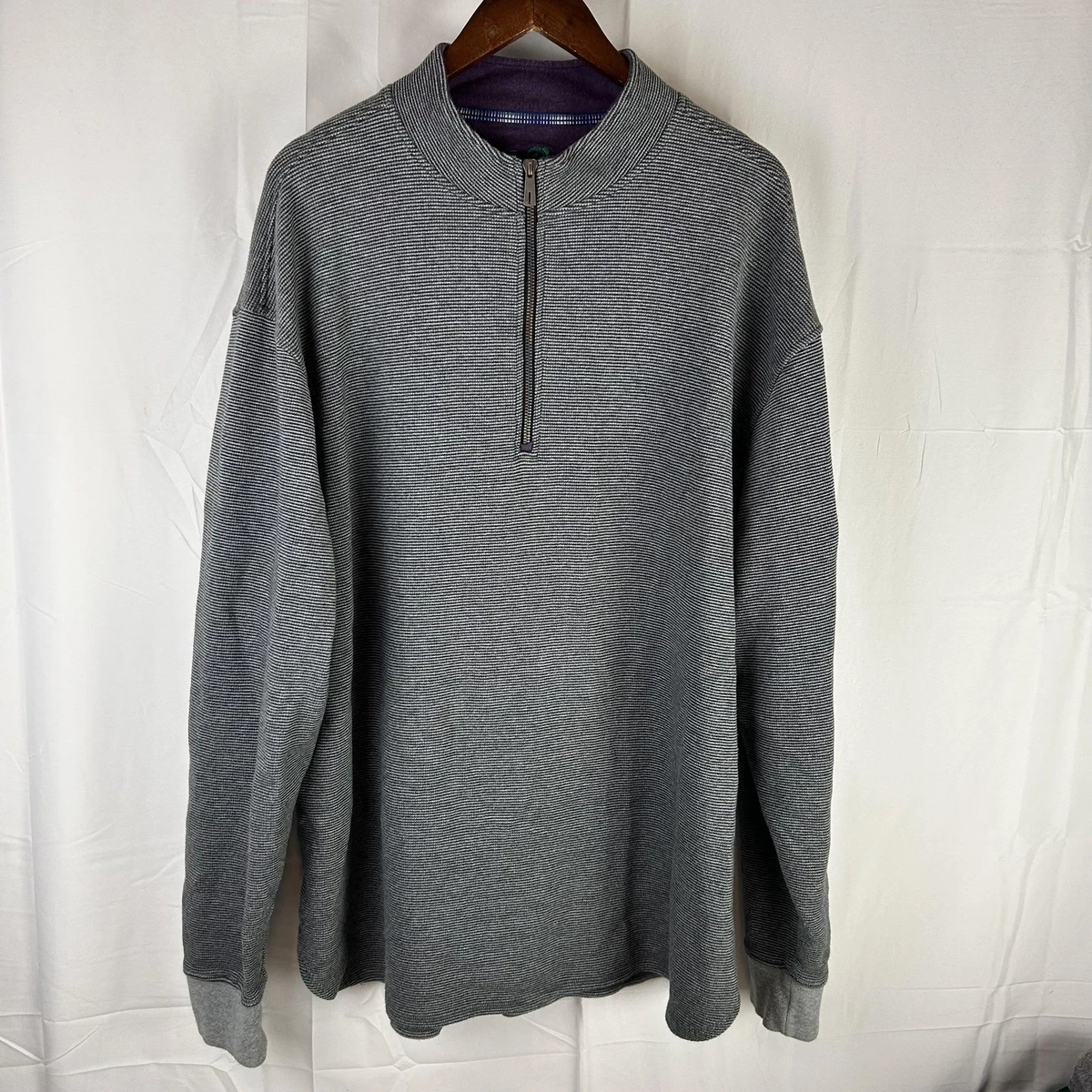 Maglione Uomo Robert Graham Grigio Teschio Rosa – Nuovo Con Etichette Taglia 2XL