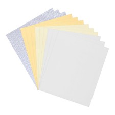 200 Pack Toner Reactive Foil 8.5"x11" A4 Foil Paper for DIY Craft,4 Colors