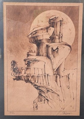 Observation Deck - Darrel Anderson Limited Edition, Signed Print - Framed
