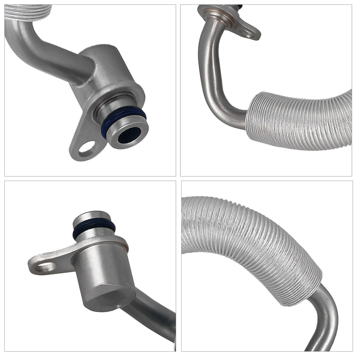 ブーストパイプ 冷却系パーツ 自動車用  F32 4シリーズ 3L 2Pcs Turbo Coolant Hose Line Kit for BMW X1 X3 Z4 320i 328i 528i