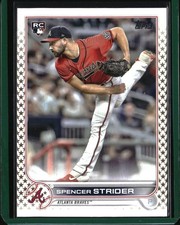 2022 Topps Baseball Factory Set Gold Star RC #509 Spencer Strider Braves