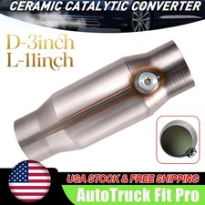 Catalytic Converter 3in Universal Catalytic Convert Inletoutlet Epa High Flow