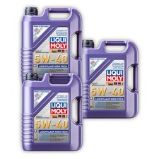 3x 5L LIQUI MOLY 3864 Motoröl Leichtlauf High Tech 5W-40 Motorenöl Motor Öl