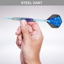 3-Pieces Plastic Tip Darts,Professional Soft Tip Darts Set 21g Darts Set with...
