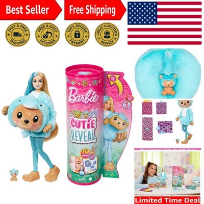 Cutie Reveal Doll with Mini Pet: Discover 10 Surprises & Color Change Magic!