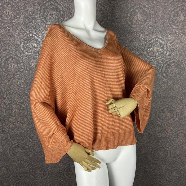 Women OSKA Sweater Orange Linen 38 / M / 46