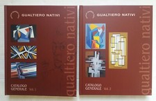 GUALTIERO NATIVI Catalogo Generale volume 1 e 2 (2 volumi) Astrattismo Classico