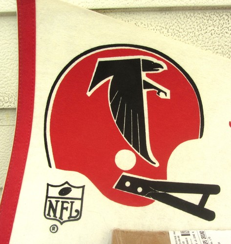 ATLANTA FALCONS NFL PENNANT FULL SIZE - Picture 2 of 2