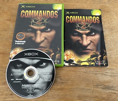 Commandos 2: Men of Courage (Original Xbox) sehr guter Zustand mit Handbuch