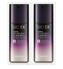 TONYMOLY Bio EX Homme All In One Fluid 130ml x 2 - K-Beauty Men's Skincare