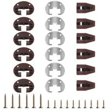 Dresser Drawer Slides Replacement Kit for Kenlin Rite-Trak II Model #168, 6 Set
