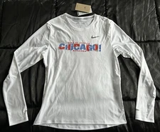 Nike Women's One Dri-FIT Luxe 2023 Chicago Marathon Long Sleeve Running Size S