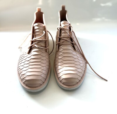Melissa Baja East Python Chukka Wüstenstiefel: rosa errötet UK 8 EU 41/42