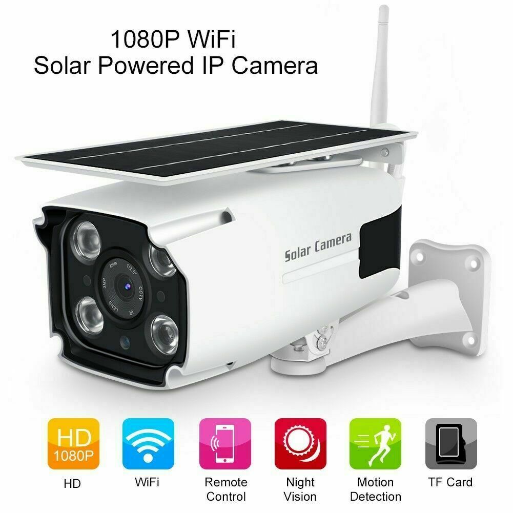 Telecamera Esterna Solare WiFi HD IP67 PIR SD - Sicurezza Smart
