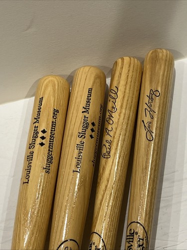 4 Mini 16” Louisville Slugger Museum, Signatured Tino Martinez/Paul O’Neil - 第 1/13 張圖片