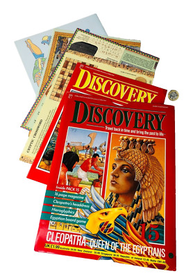 Magazine Discovery No. 15 Cleopatra Egypt Queen Collectable Vintage Mag ra