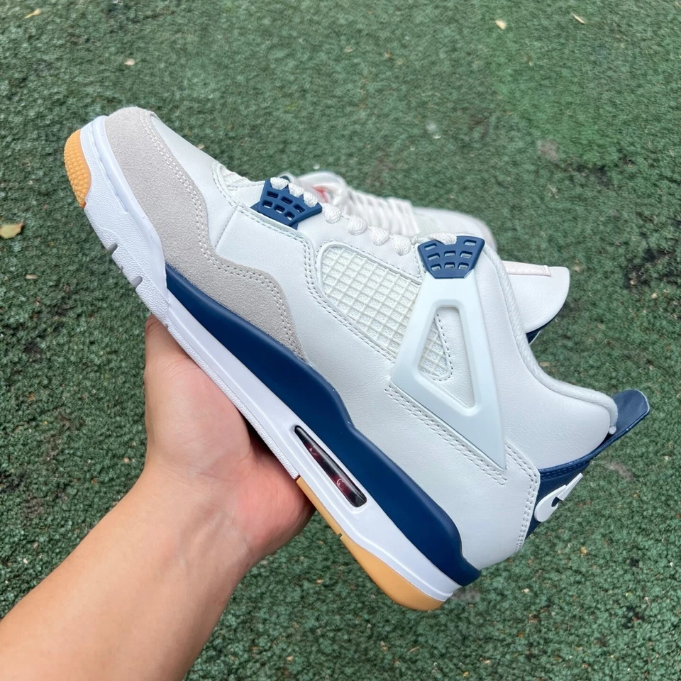 Nike SB x Air Jordan 4 Retro SP 'Navy' Para hombres DR5415-100 🔥 Foto 3 de 4