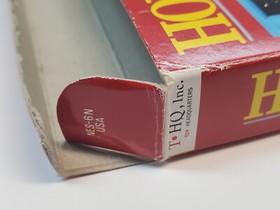 Home Alone Nintendo NES Box and Manual Only *