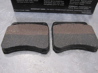 TRIUMPH T140 T150 T160 1973-83 Disc Brake Pads Interpart TUFSTOP Dual Friction
