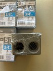 4 items-Commercial Electric 1 Gang 5 Hole Weatherproof Metal Boxes 948 497- NEW — photo 2