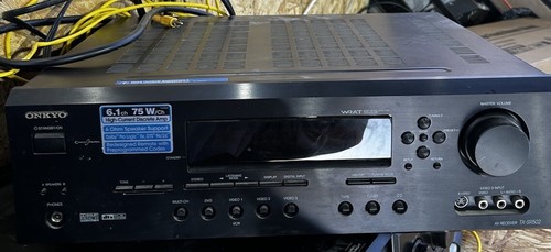 Onkyo TX-SR502 Home Theater 6.1 Channel Digital AM/FM AV Receiver in Black - Picture 2 of 5