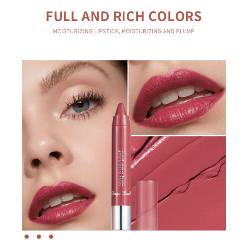 Makeup Crayon Liner Moisture Beaut# Non-stick Lipstick Pencil Lip Cup Waterproof - Picture 4 of 17