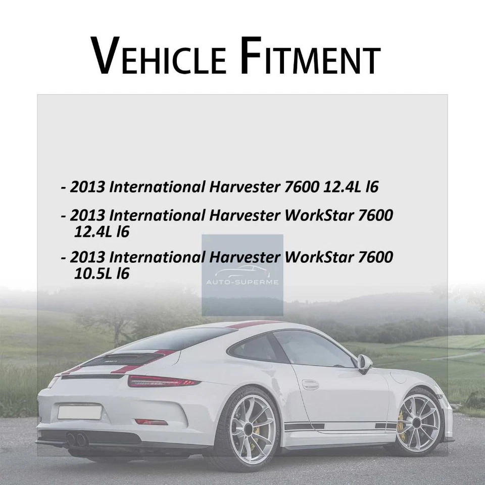 For International Harvester 7600 2013 1x Radiator Coolant Hose Pipe To Cooler - Image 2 of 3