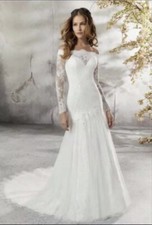 mori lee by madeline garnder wedding dress Size 10