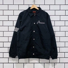 PLEASURES GYPSY COACH JACKET BLACK