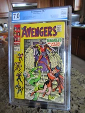 Avengers #47 Grade 7.0 White Pages