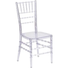 Elegance Crystal Ice Stacking Chiavari Chair