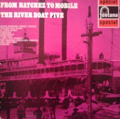 The River Boat Five - From Natchez To Mobile (LP, Album, RE)