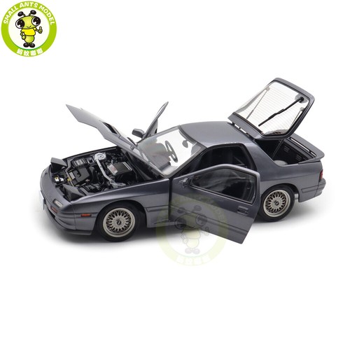 1/18 Mazda Savanna RX-7 RX 7 FC3S Whelart Grey Diecast modelo coche de juguete - Imagen 9 de 18