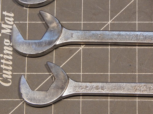 Mac 4Pc SAE 4 Way Angle Head Open End Wrench Set 15/16" 1 1/16 1 1/8" DA34 DA36 - Picture 2 of 6
