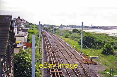 Photo 12x8 Site of Hest Bank station, West Coast Main Line 1998 View south c1998