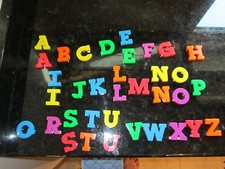 pick 1 Fisher price ABC LETTER ALPHABET Magnetic school play desk spell 2" 72030