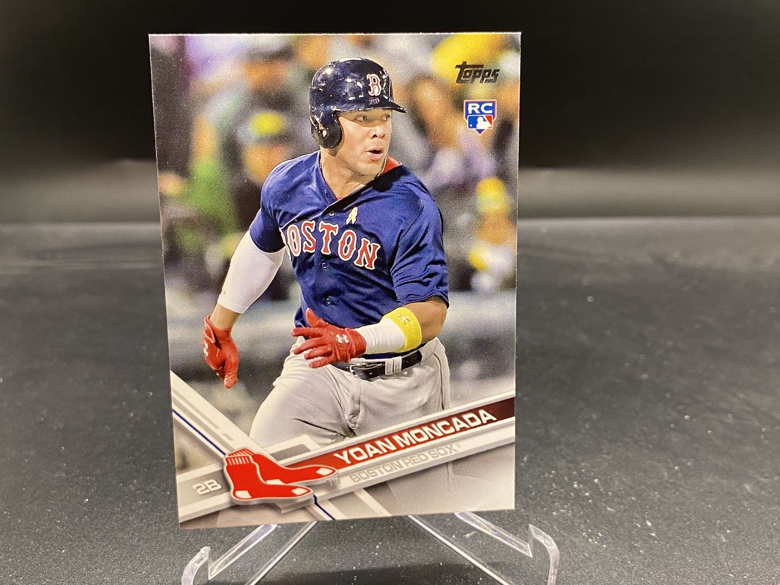 Yoan Moncada 2017 Topps #210 Red Sox White Sox RC Rookie