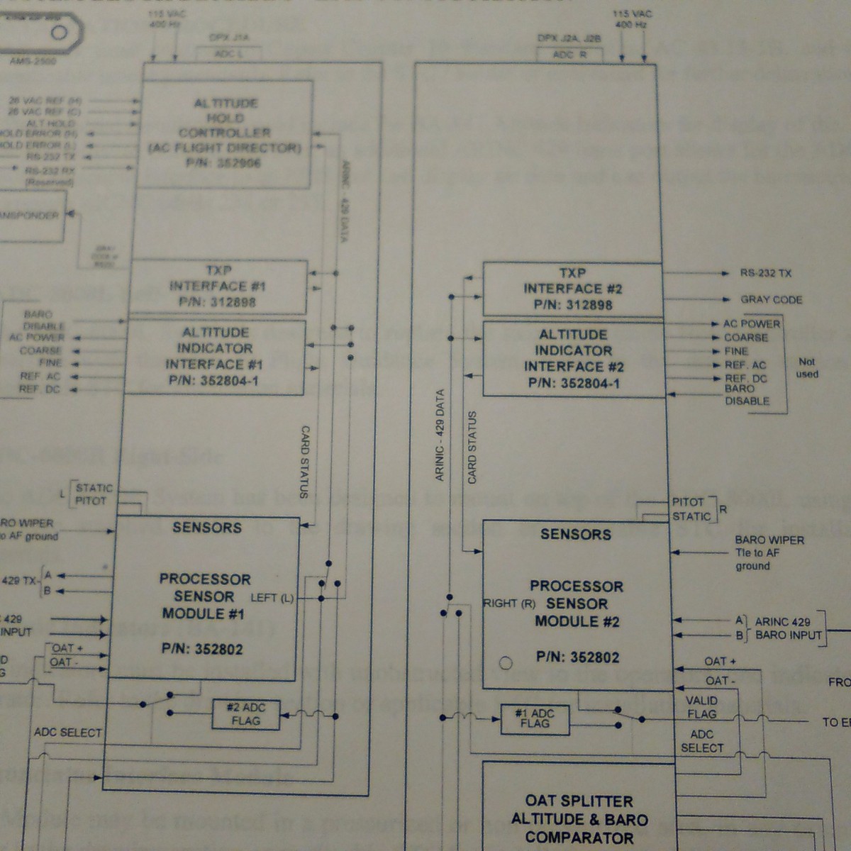 Shadin Air Data, ADC-8000 RSVM in Cessna 500 Install Manual | eBay