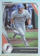 2021 Panini Prizm Draft Picks - Nathan Hickey #PDP136 (RC)