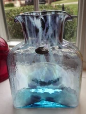 Blenko 384 Special Limited Edition Purple Rain Water bottle